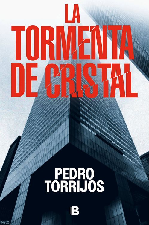 Portada de 'La tormenta de cristal', el 'thriller' que Pedro Torrijos construye a partir de la historia real del rascacielos Citicorp.
