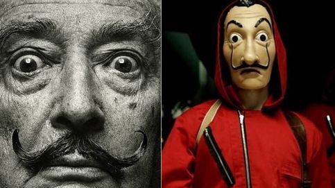 Dalí contra 'La casa de papel': la Fundación investiga las máscaras con la cara del pintor