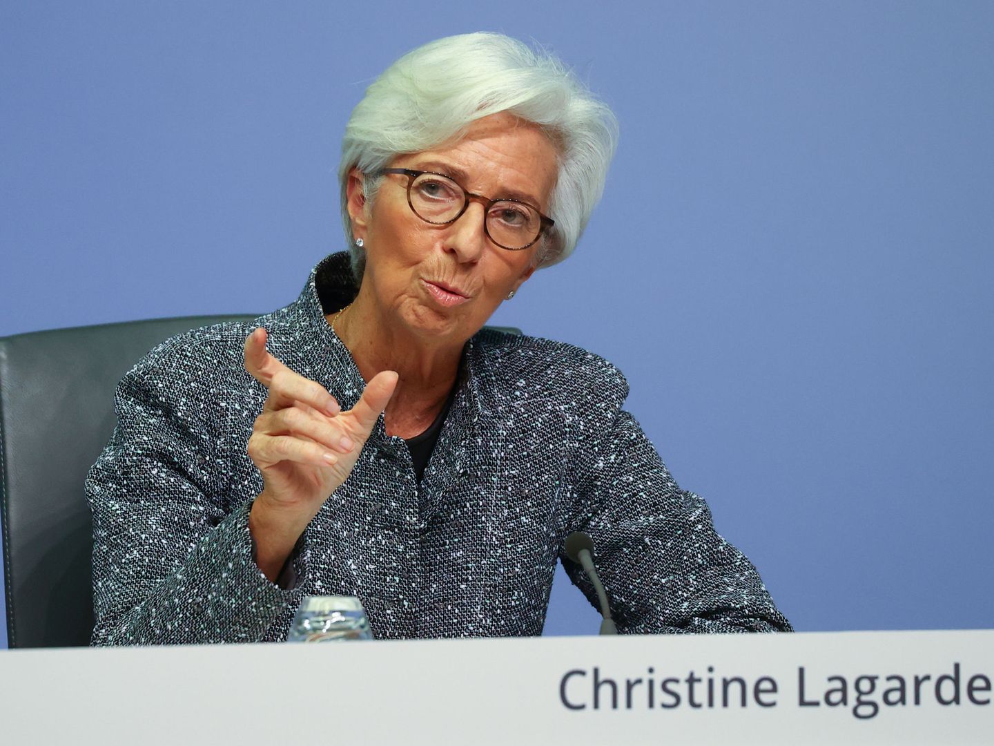 Christine Lagarde, presidenta del Banco Central Europeo. (Reuters)