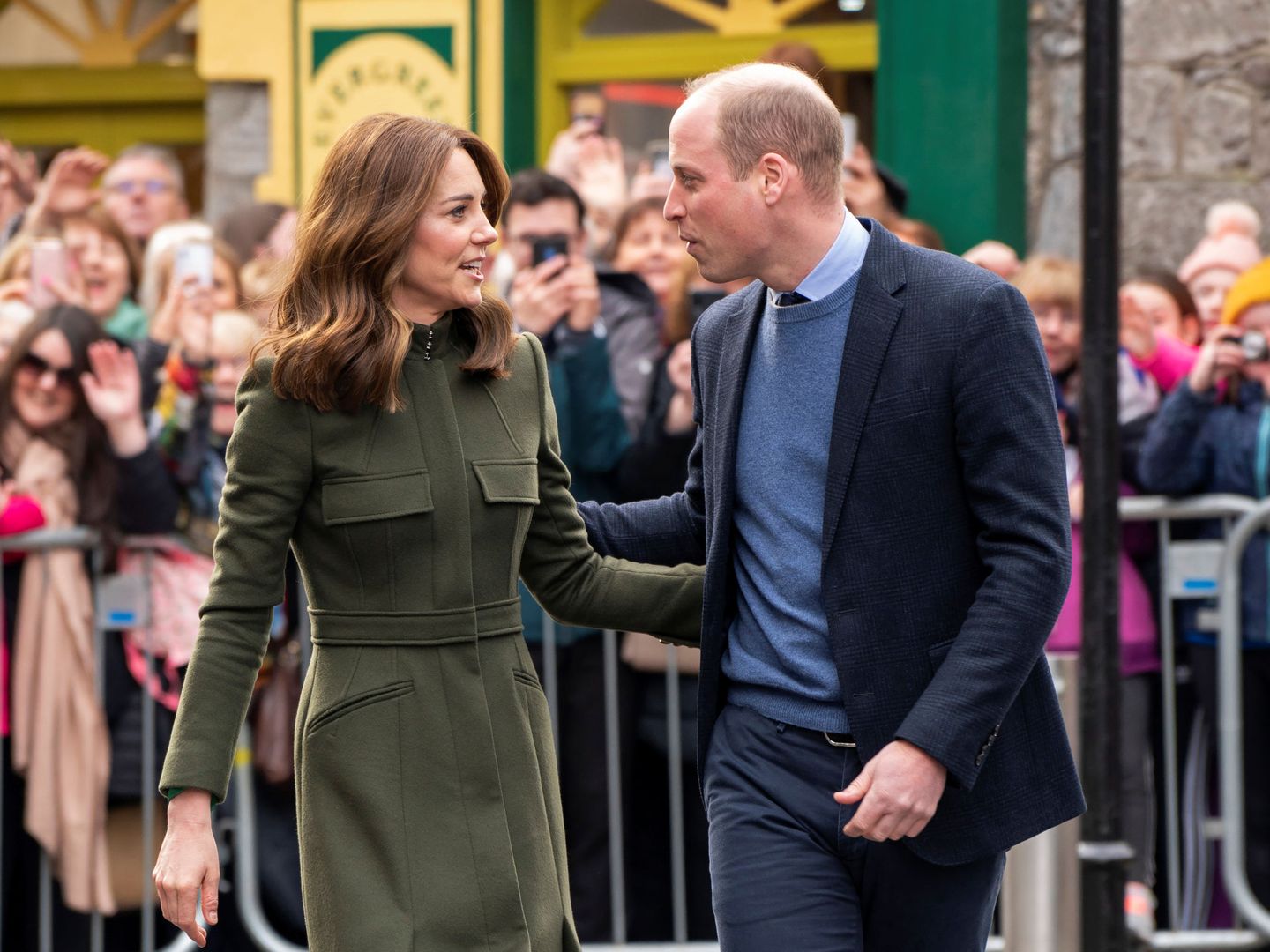 El príncipe Guillero y Kate Middleton, en su reciente viaje a Irlanda. (Reuters)
