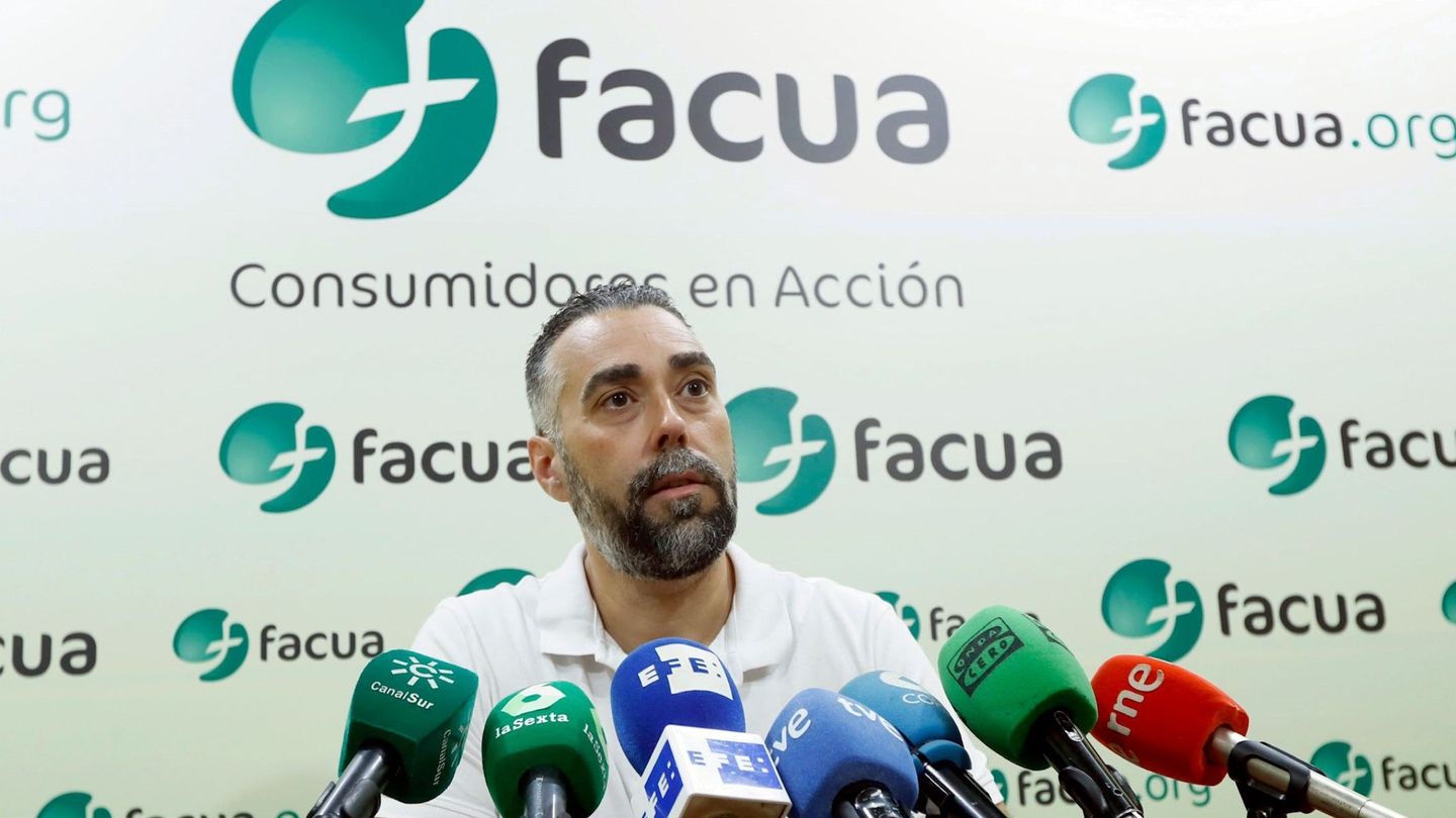 El portavoz de FACUA-Consumidores en Acción, Rubén Sánchez. 