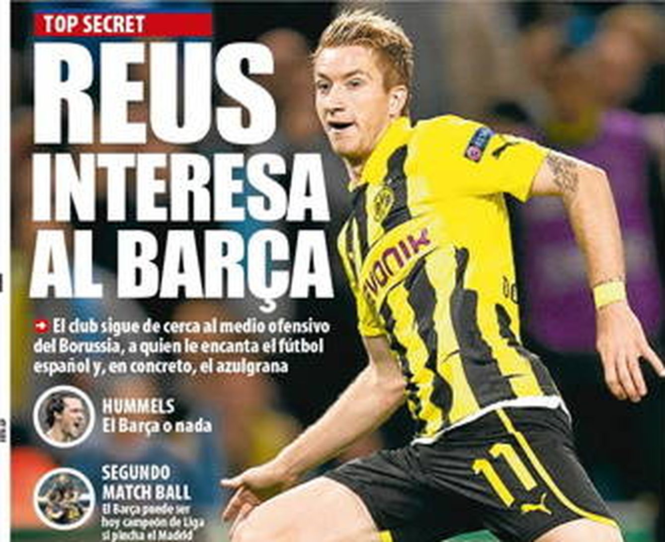 Reus estuvo en las portadas de los medios catalanes durante varios años.