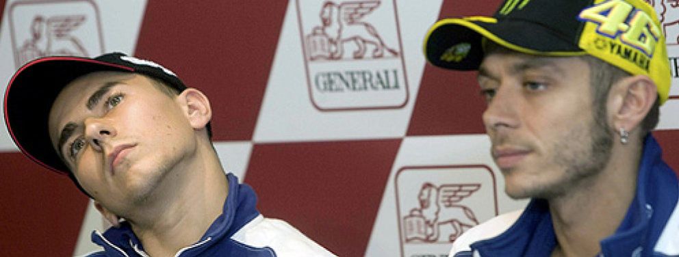 Foto: Valentino Rossi: "Lorenzo debería darme las gracias"