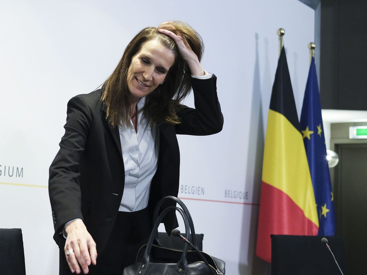 Foto: Presidenta de Bélgica, Sophie Wilmes (Reuters)