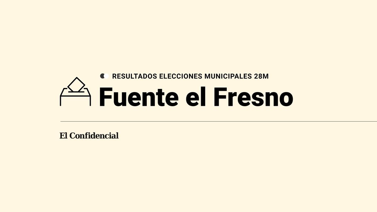 Resultados y escrutinio de las elecciones municipales y autonómicas del 28M en Fuente el Fresno: última hora en directo