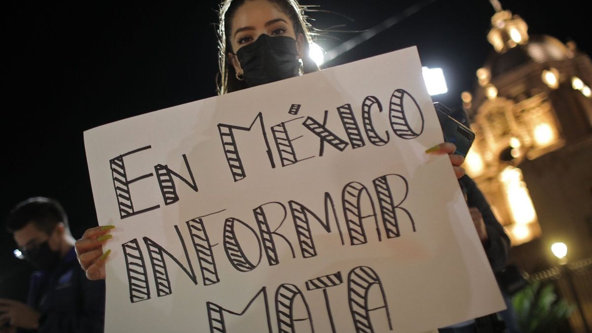 "En México, informar mata": los periodistas gritan "basta" a la violencia contra el gremio