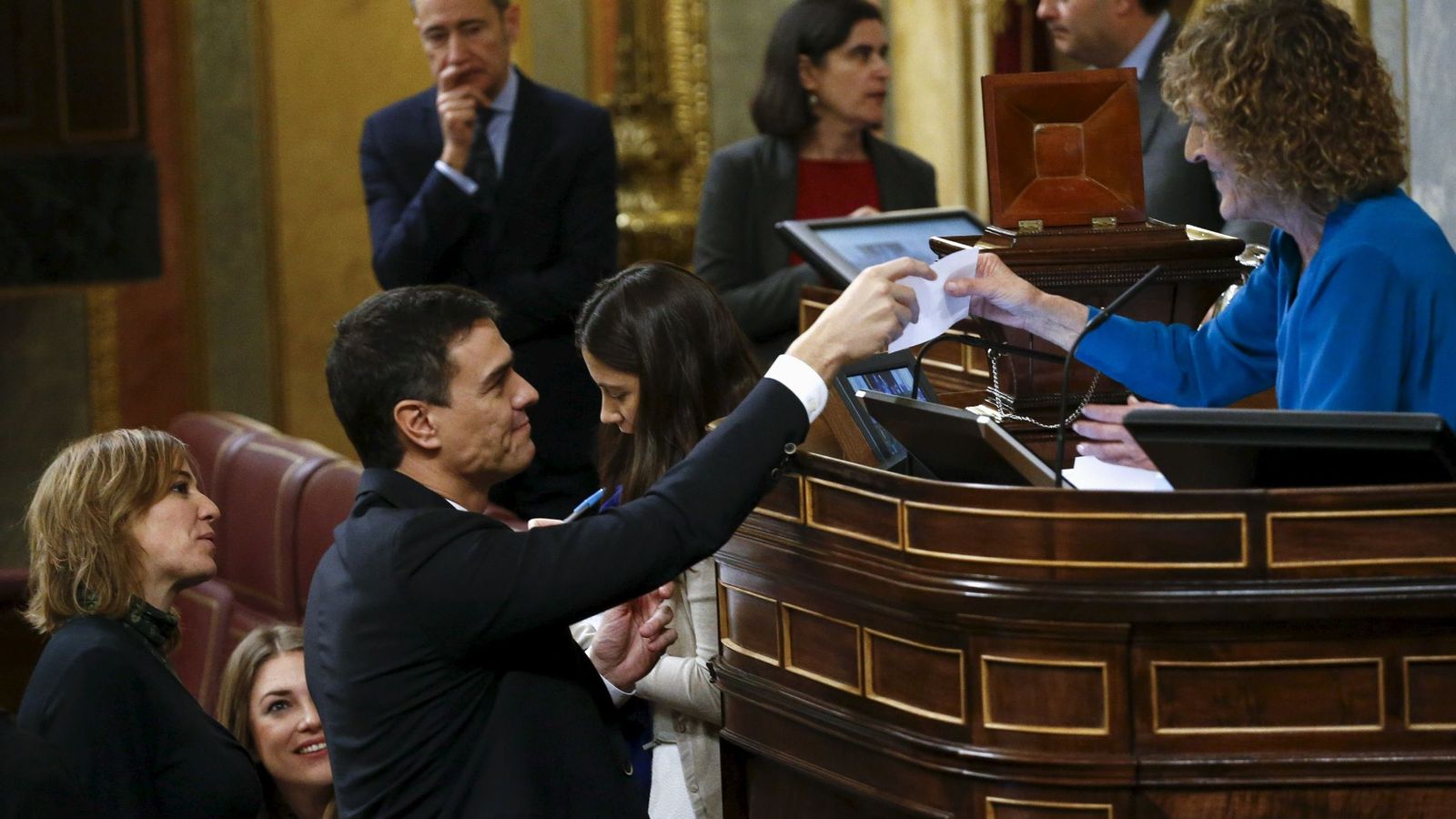 Foto: Pedro Sánchez, el pasado 13 de enero en la constitución del Congreso de la XI Legislatura. (Reuters)