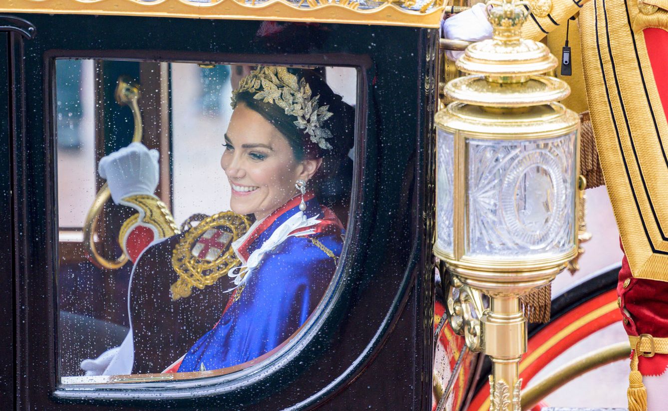 Kate Middleton, el día de la coronación. (Reuters)