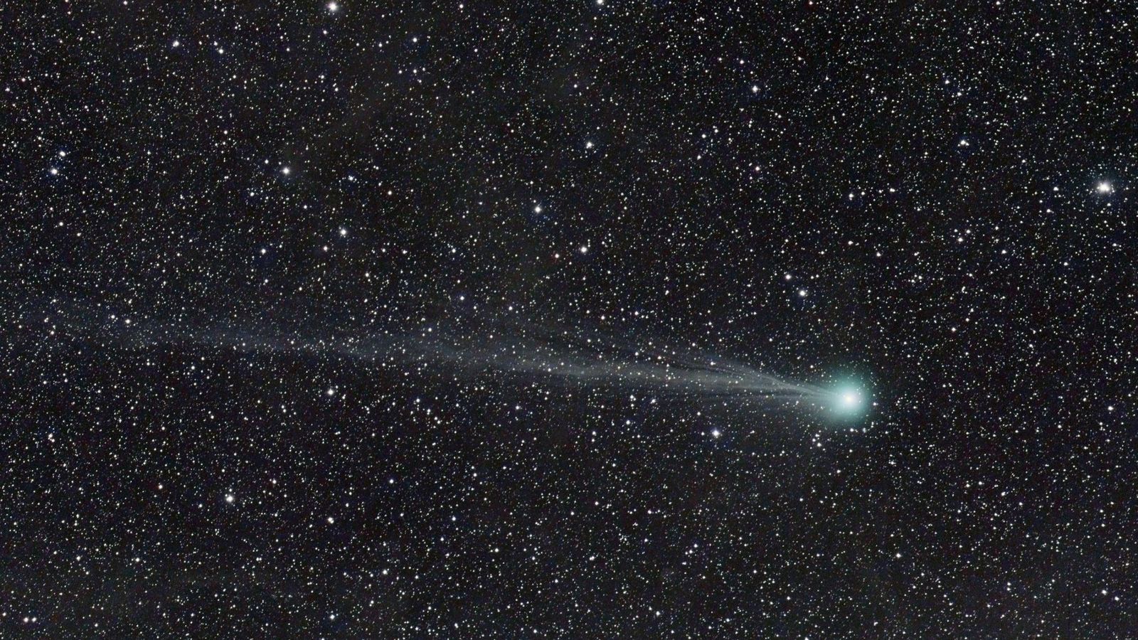 Foto: Imagen de archivo del cometa Lovejoy (EFE)