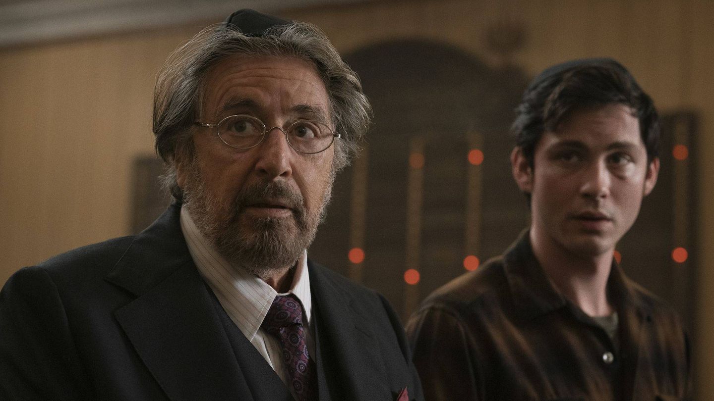 Al Pacino y Logan Lerman encabezan el reparto de 'Hunters'. (Amazon Studios)