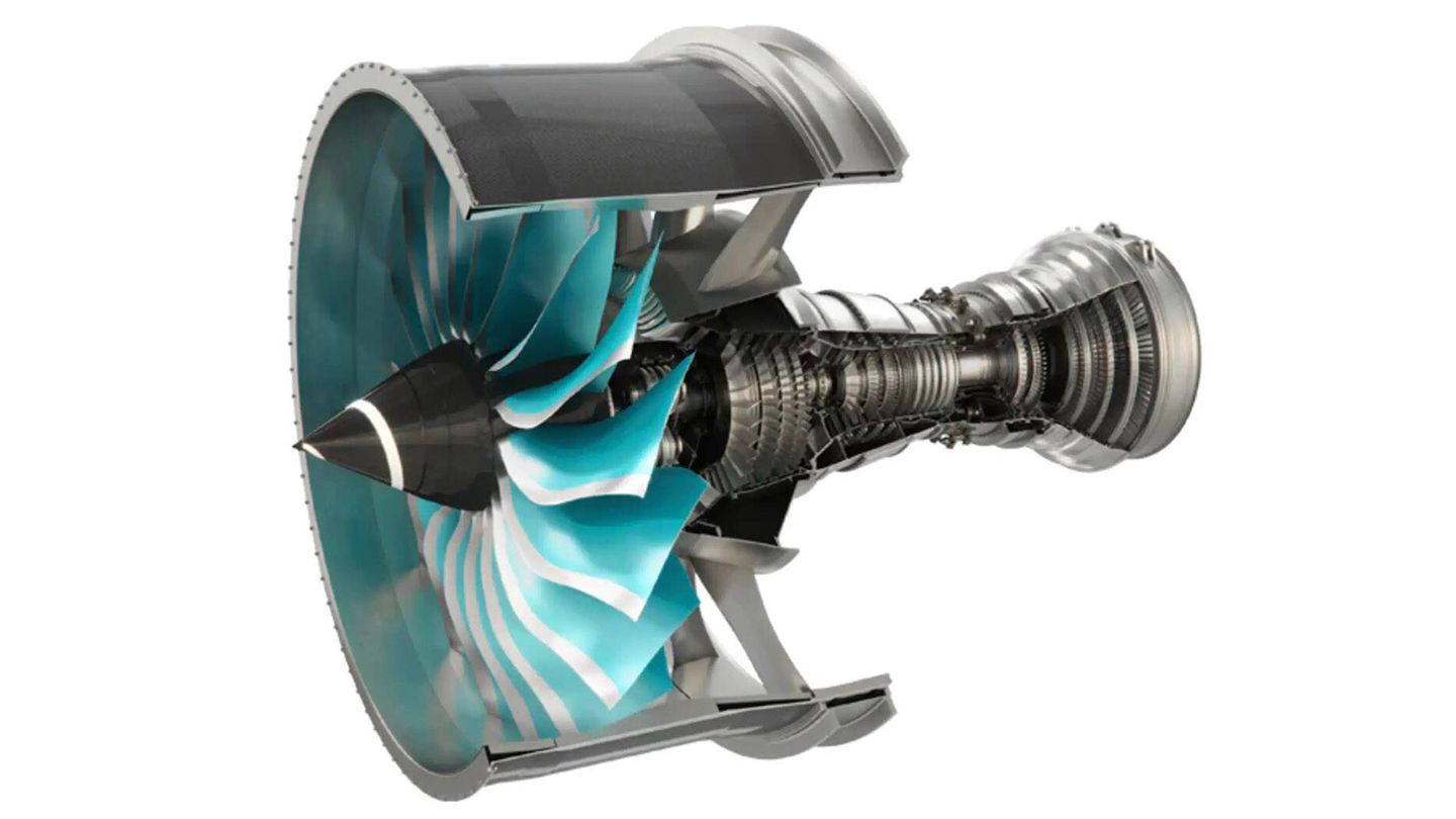  el UltraFan se construye con un nuevo proceso de fabricación de materiales. (Rolls Royce)