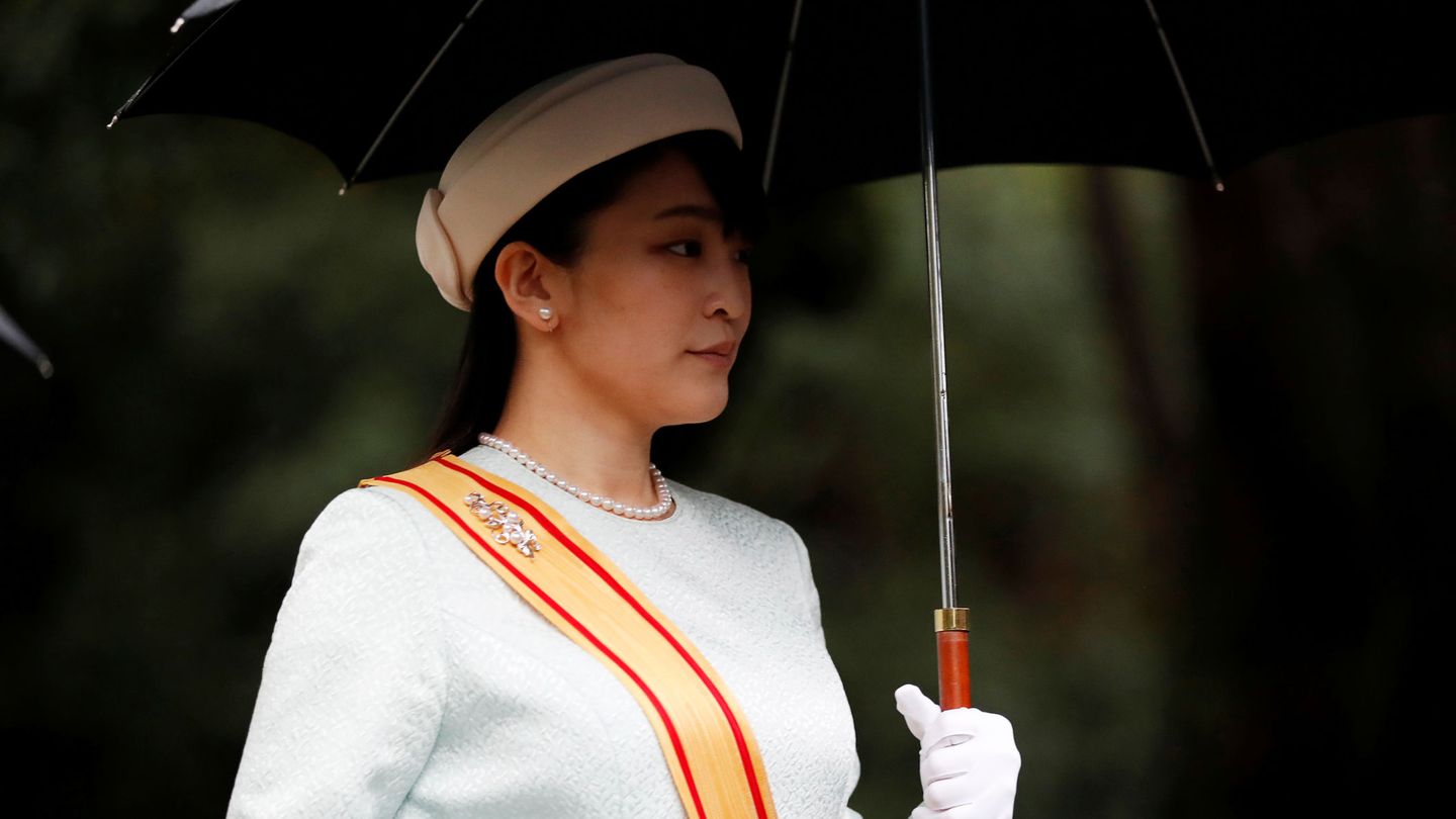 Mako, a su llegada a la entronización del emperador en octubre de 2019. (Reuters)