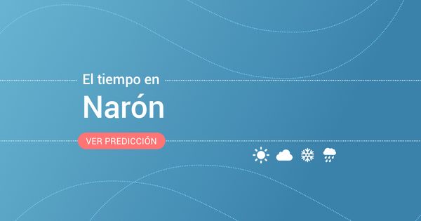 Foto: El tiempo en Narón. (EC)