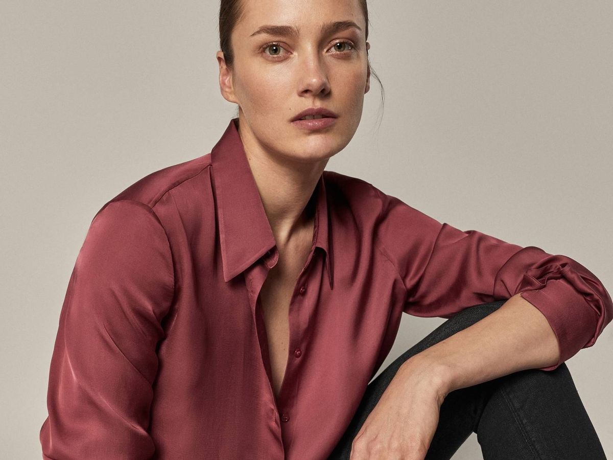 El rosa puede ser muy elegante como demuestran estas blusas y camisas de  Massimo Dutti y Zara