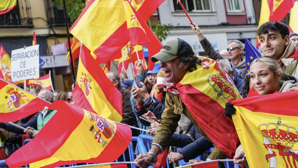 Día de la Constitución: DENAES, afín a Vox, convoca concentraciones frente a las sedes del PSOE de toda España