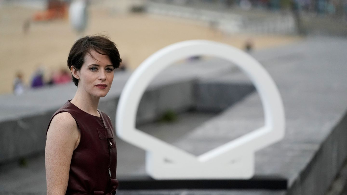 Claire Foy durante la presentación de su película el pasado lunes. (Reuters)