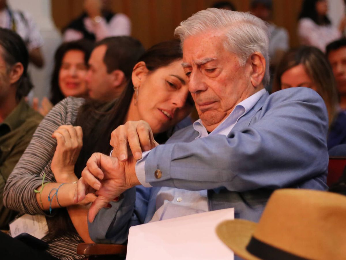 Foto: Morgana y Mario Vargas Llosa, en una imagen de archivo. (Gtres)