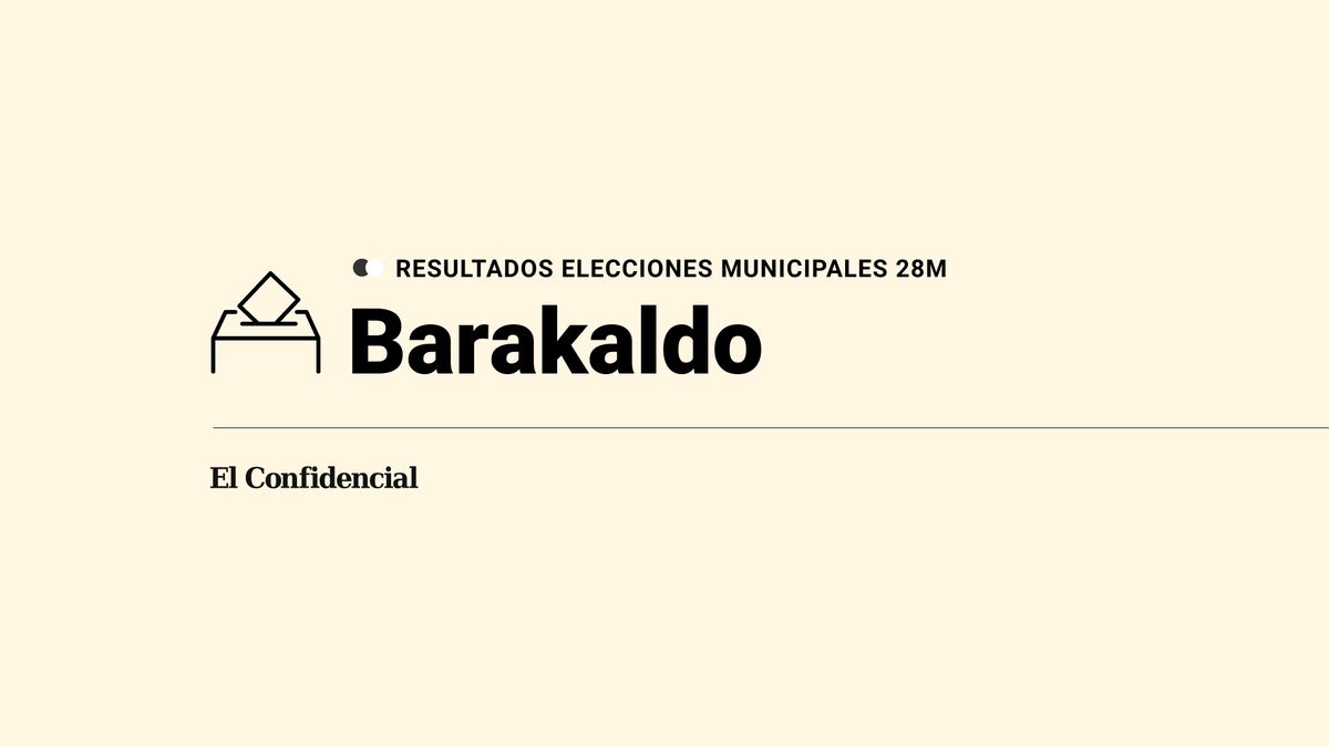 Ganador en directo y resultados en Barakaldo en las elecciones municipales del 28M de 2023