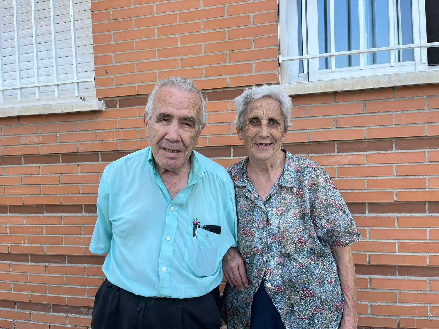 Santiago y Leonor, residentes de la Colonia desde hace 20 años. (A.F.)