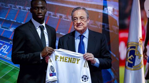 Por qué Florentino Pérez presume de Ferland Mendy (gracias a Mbappé)