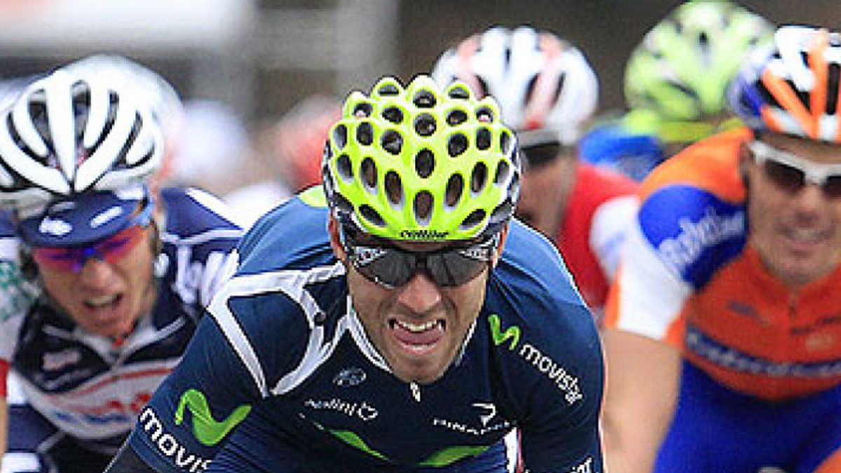 Valverde se coloca tercero en la París-Niza a falta de una etapa