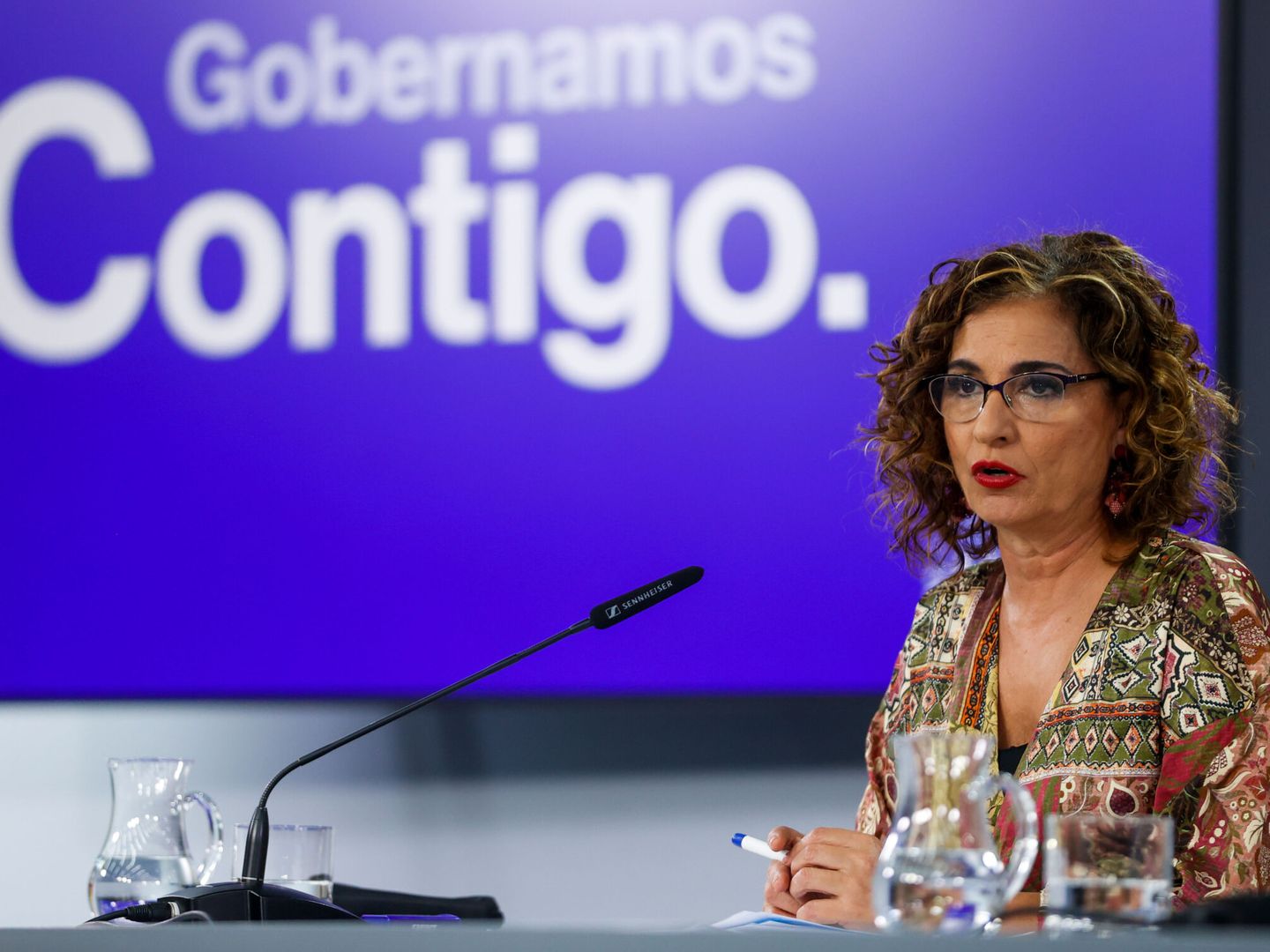 La ministra de Hacienda, María Jesús Montero. (EFE/Mariscal) 