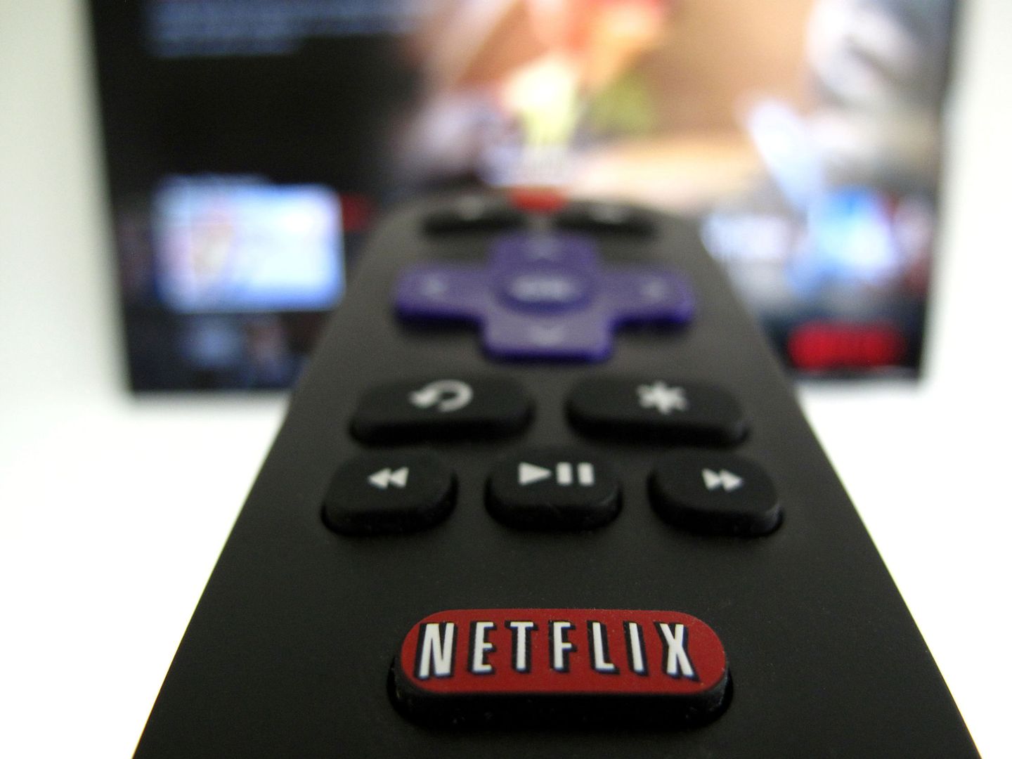 Un mando con el logo de Netflix. (Reuters)