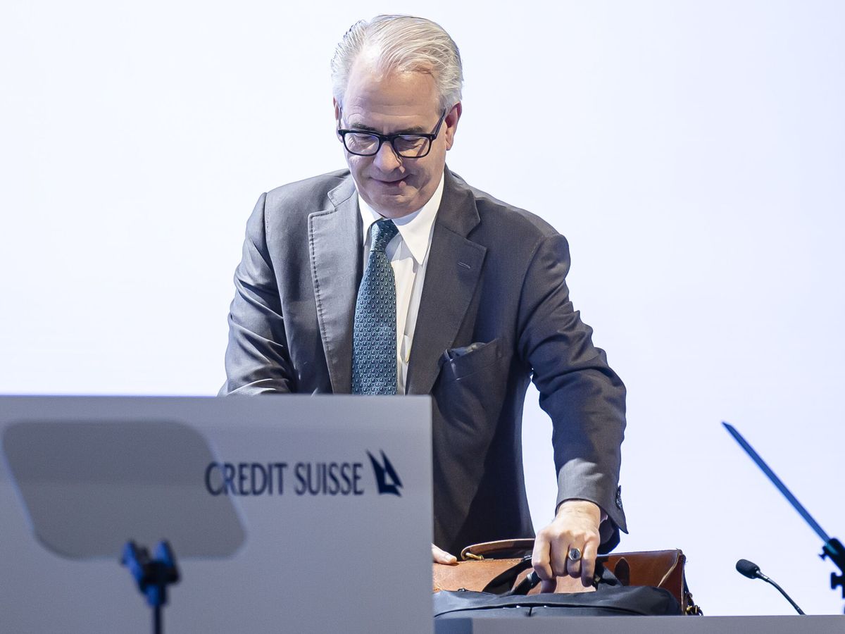 Foto: Ulrich Korner, CEO de Credit Suisse. (EFE/Michael Buholzer)