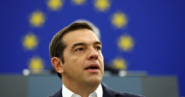 Foto: Tsipras ha centrado sus críticas en la extrema derecha, durante su aplaudido discurso en Estrasburgo. (Reuters)