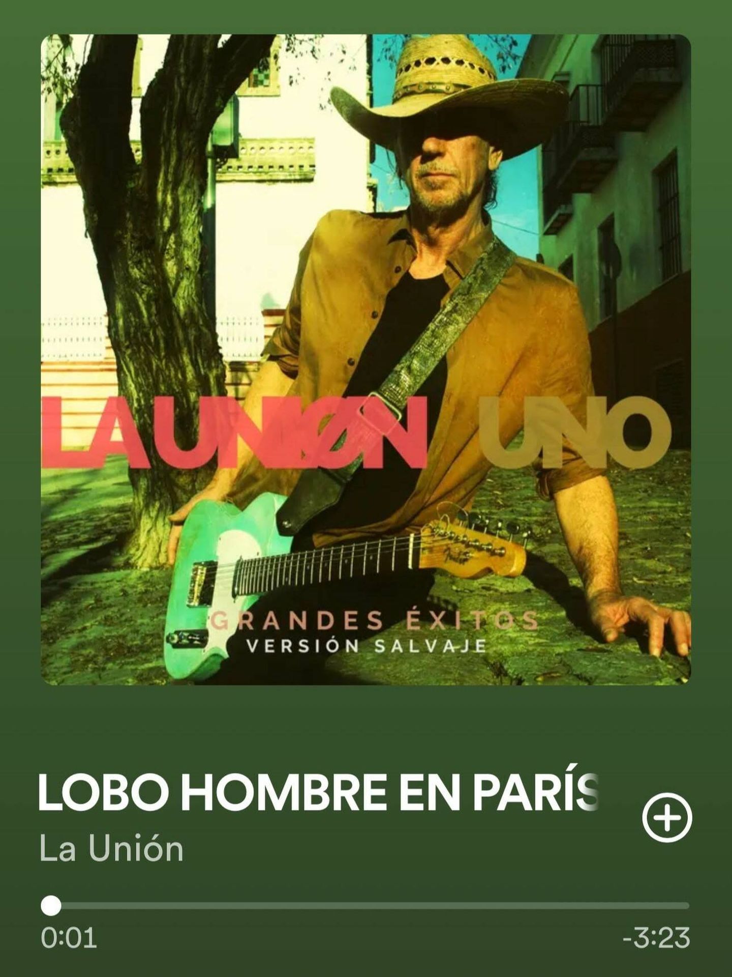 'Uno' es el primer disco de Luis Bolín al frente de La Unión.