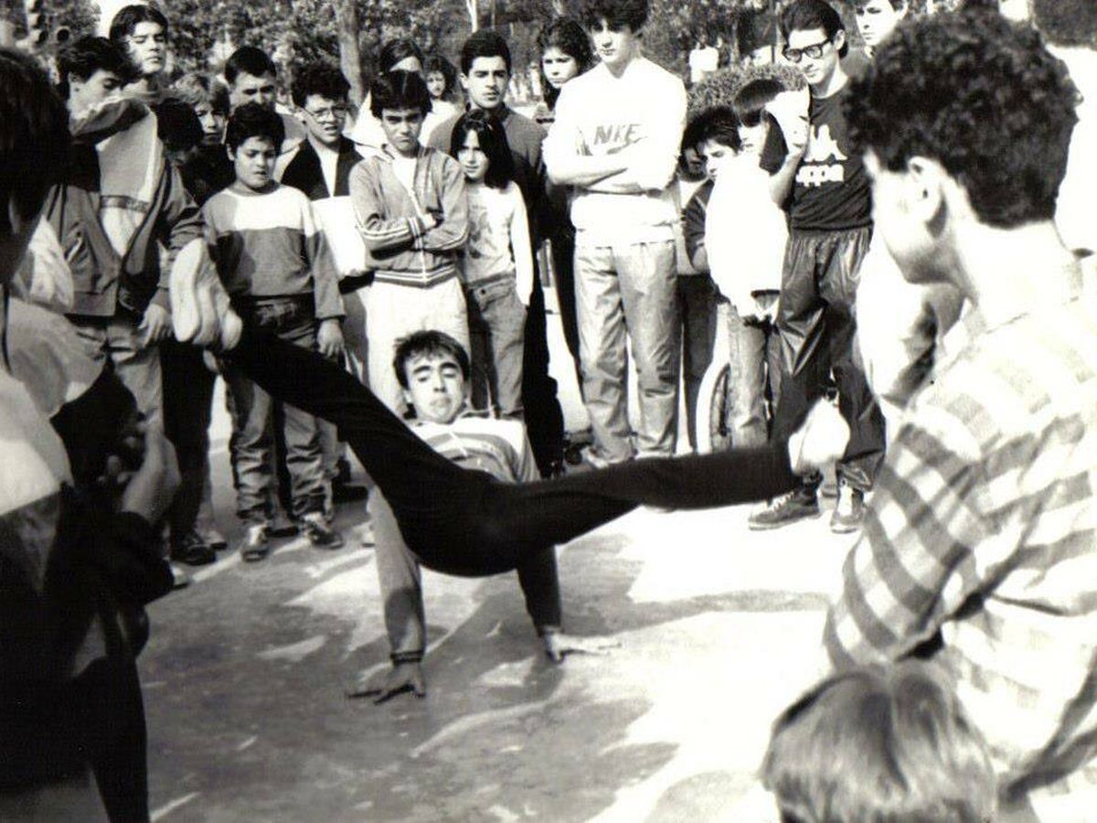 Foto: Sito Rueda, en los Viveros de Valencia, en una imagen de 1984. (Cedida)
