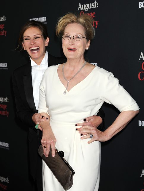 Foto: Julia Roberts y Meryl Streep (foto: I.C.)