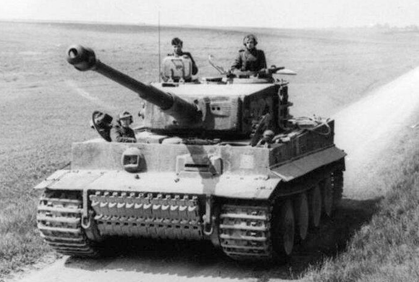 Tiger I en 1943 (Fuente: Wikimedia)