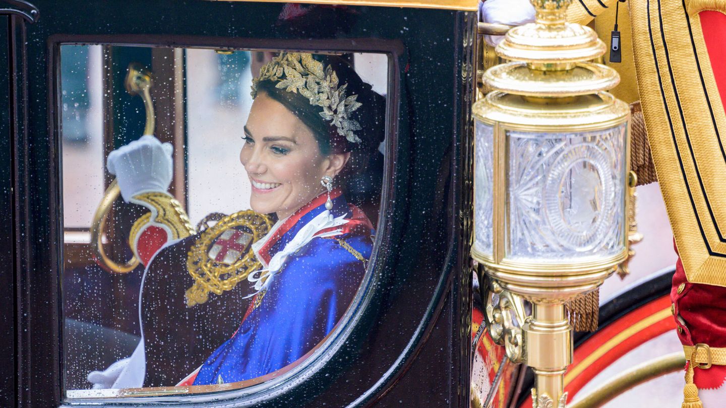 Kate Middleton, el día de la coronación. (Reuters)