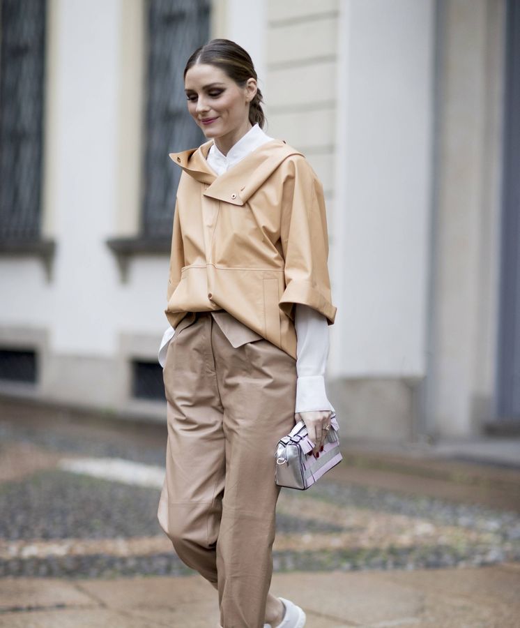 Foto: La it girl Olivia Palermo paseando su estilo por las calles de Milán. (Imaxtree)