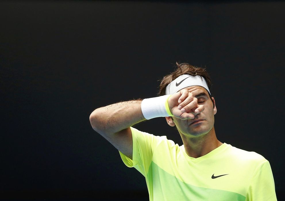 Foto: Roger Federer sufrió de lo lindo para conseguir eliminar a Simone Bolelli.