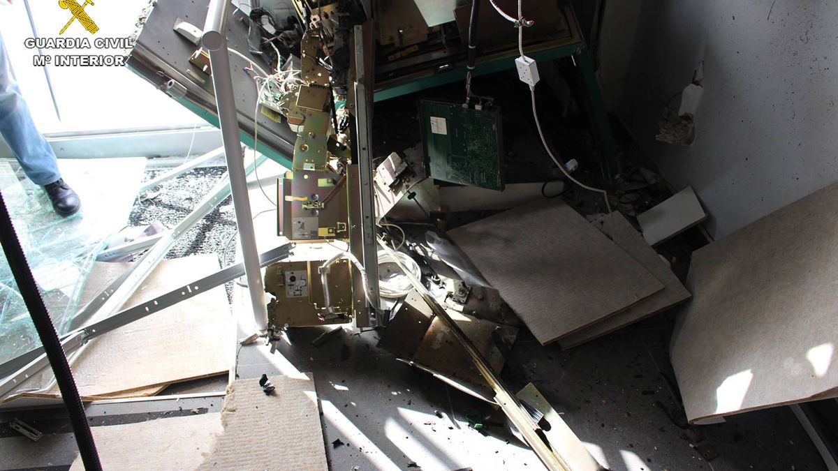 La banda de rumanos que robaba cajeros en Castilla-La Mancha con el explosivo del ISIS