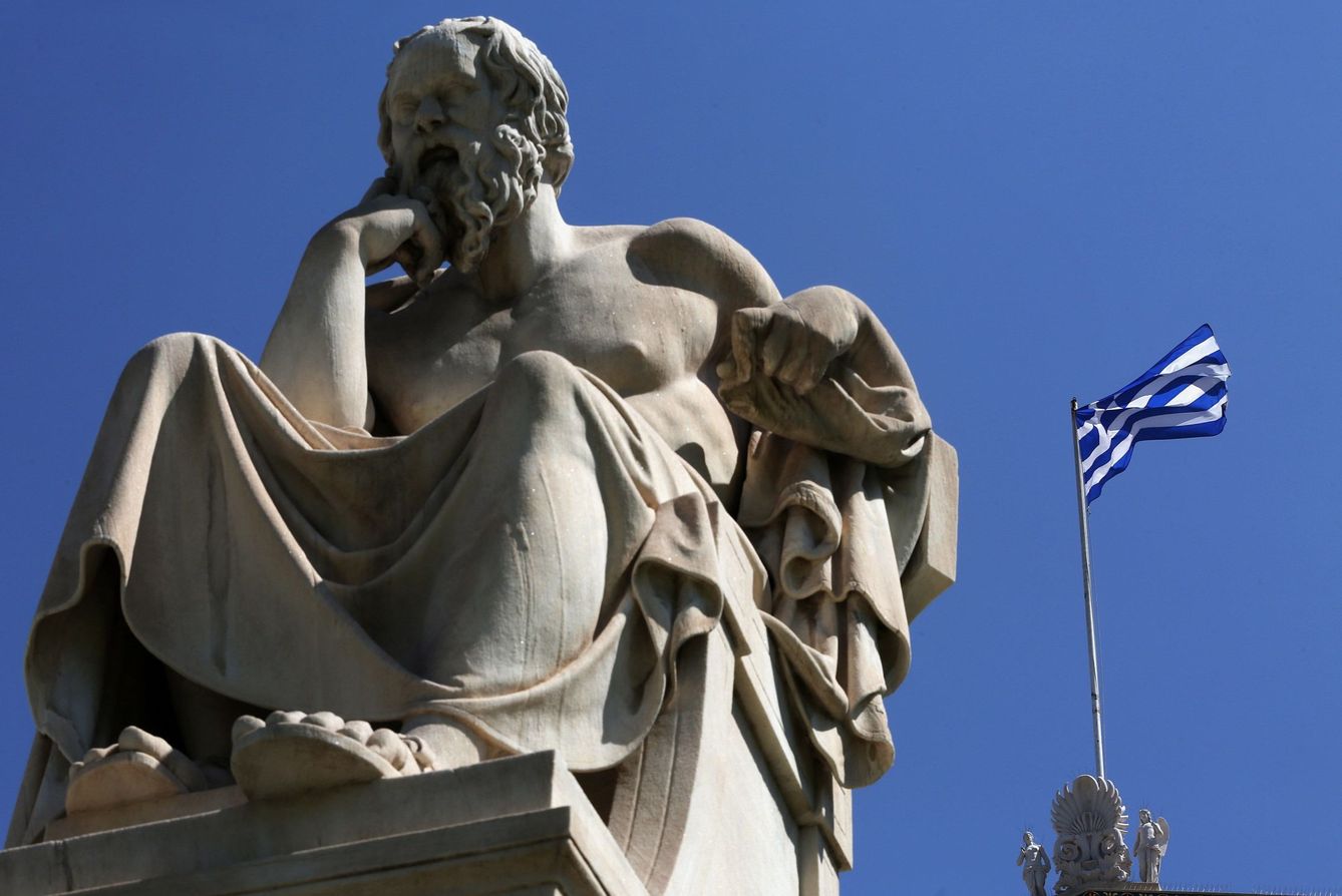 El filósofo griego Sócrates, el gran defensor del diálogo filosófico (EFE)