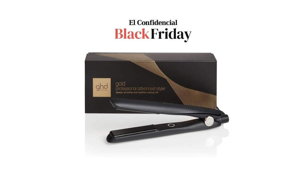 ¡Aprovecha el Black Friday! Plancha de pelo ghd gold profesional con descuento del 35%