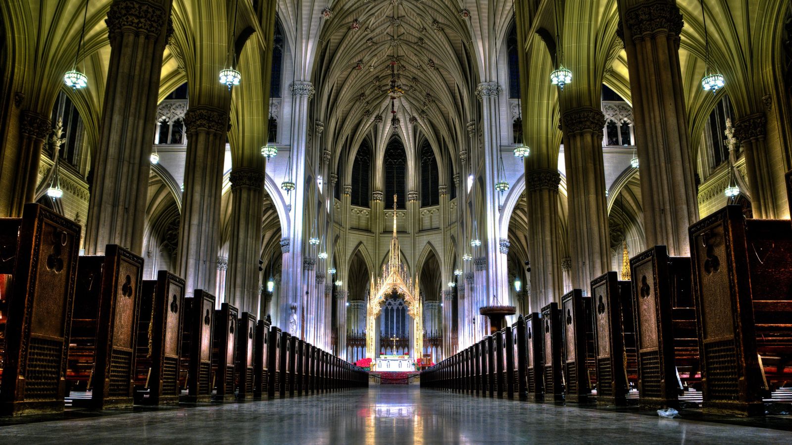 Foto: Interior de la catedral de St. Patrick's, en Nueva York (Wikimedia)