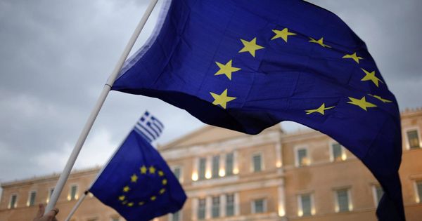 Foto: Banderas europeas. (EFE)