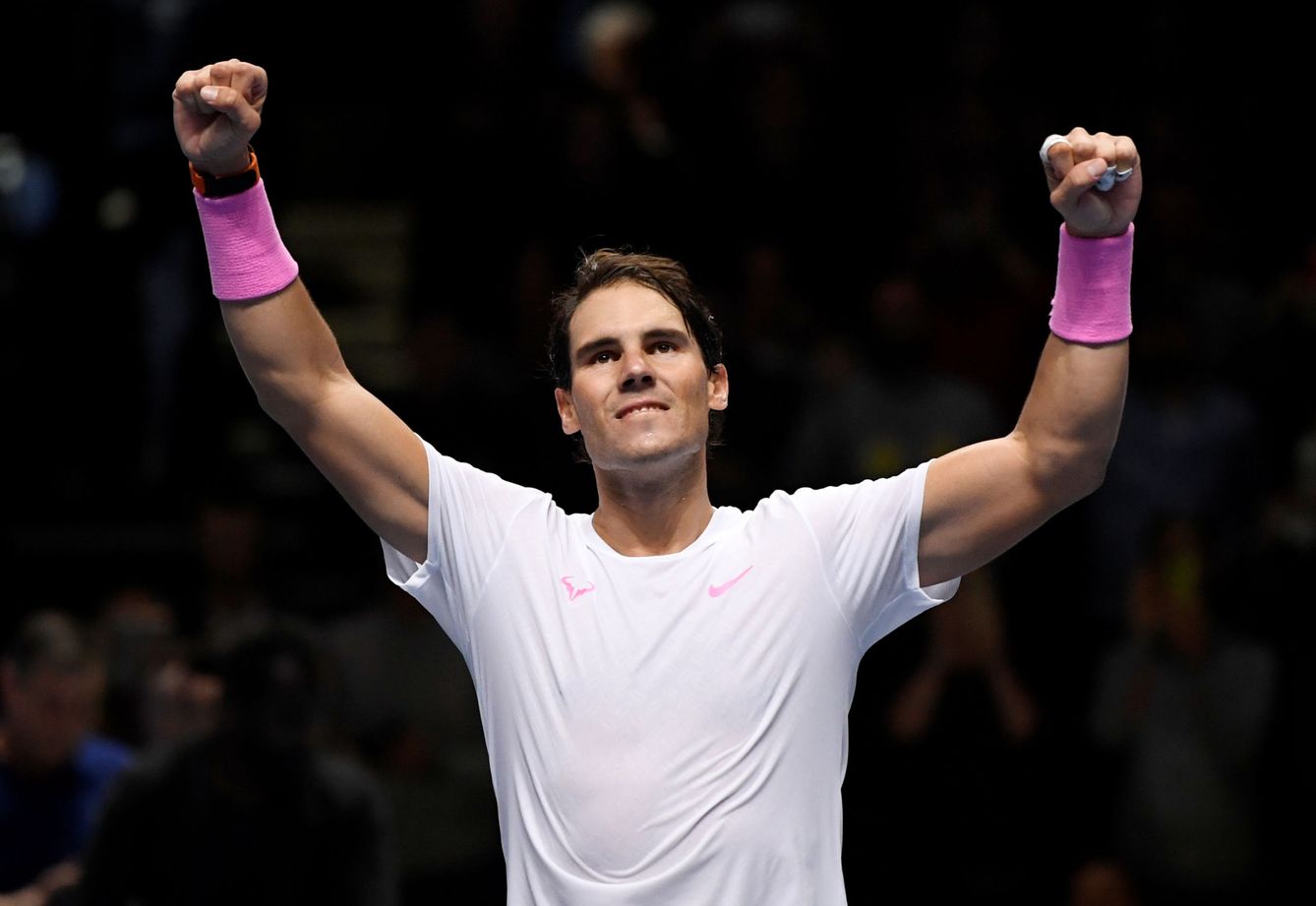 Rafael Nadal, tras vencer al griego Tsitsipas en Londres. (Reuters)