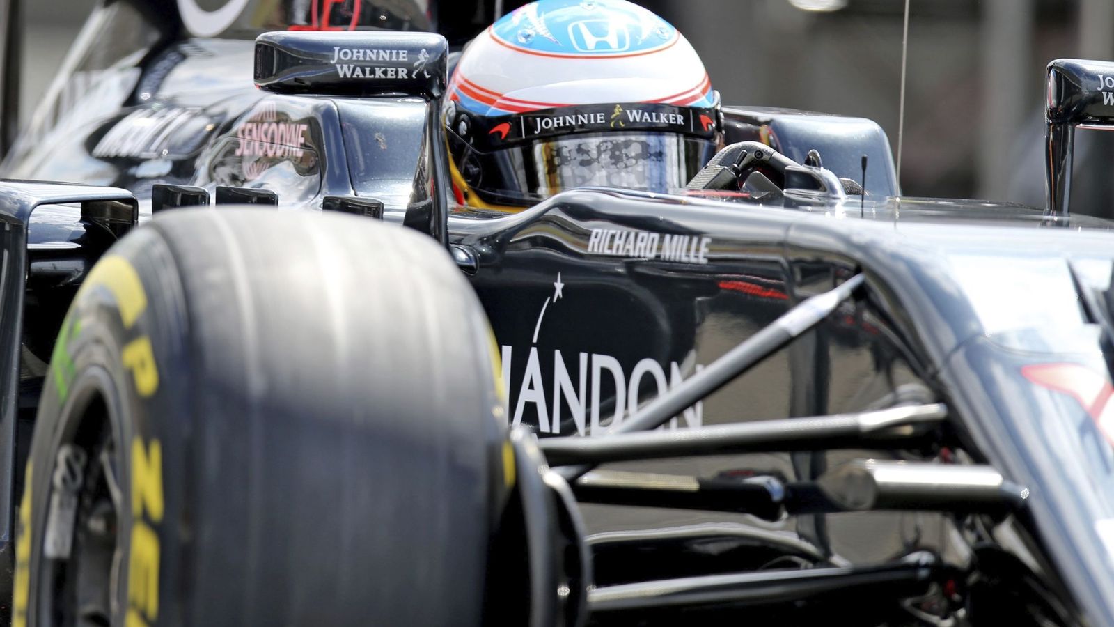 Foto: Fernando Alonso terminó duodécimo en Alemania.