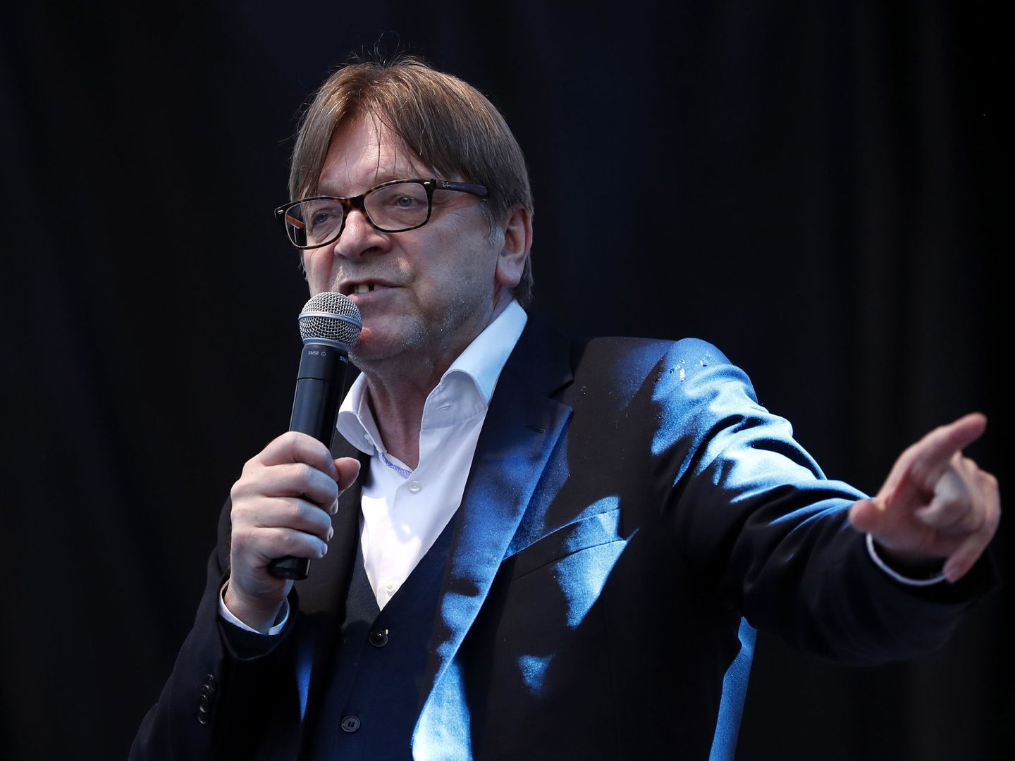 Guy Verhofstadt, candidato a la presidencia de la Comisión Europea en 2014. (EFE)