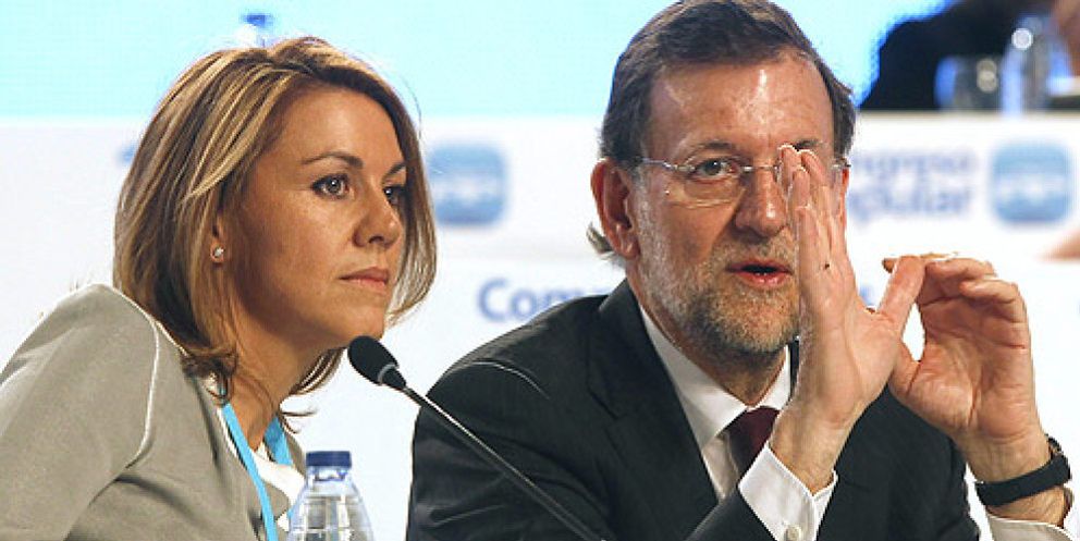 Foto: Rajoy se carga los 'maitines'  y deja que Cospedal aglutine la relación partido-Gobierno