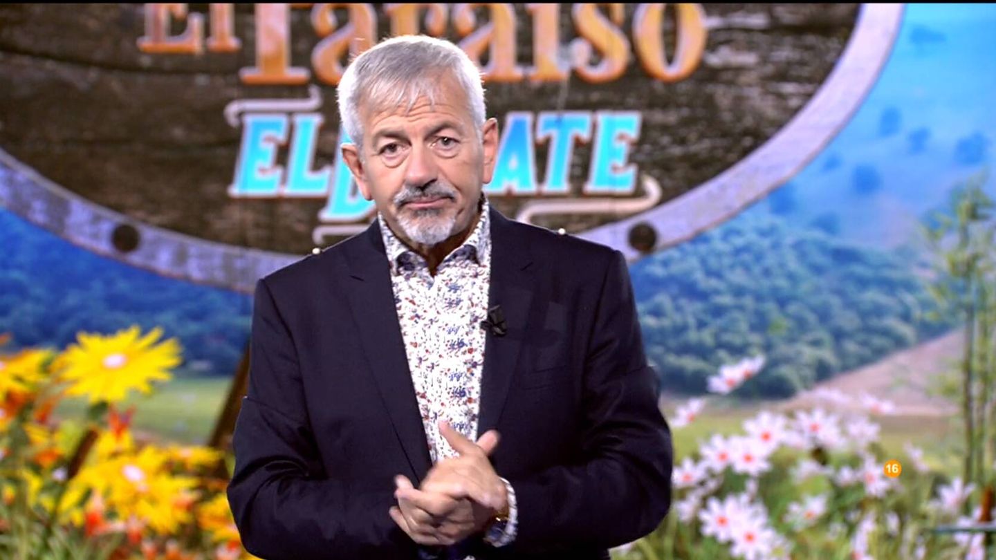 Carlos Sobera, en 'Pesadilla en El Paraíso'. (Mediaset)