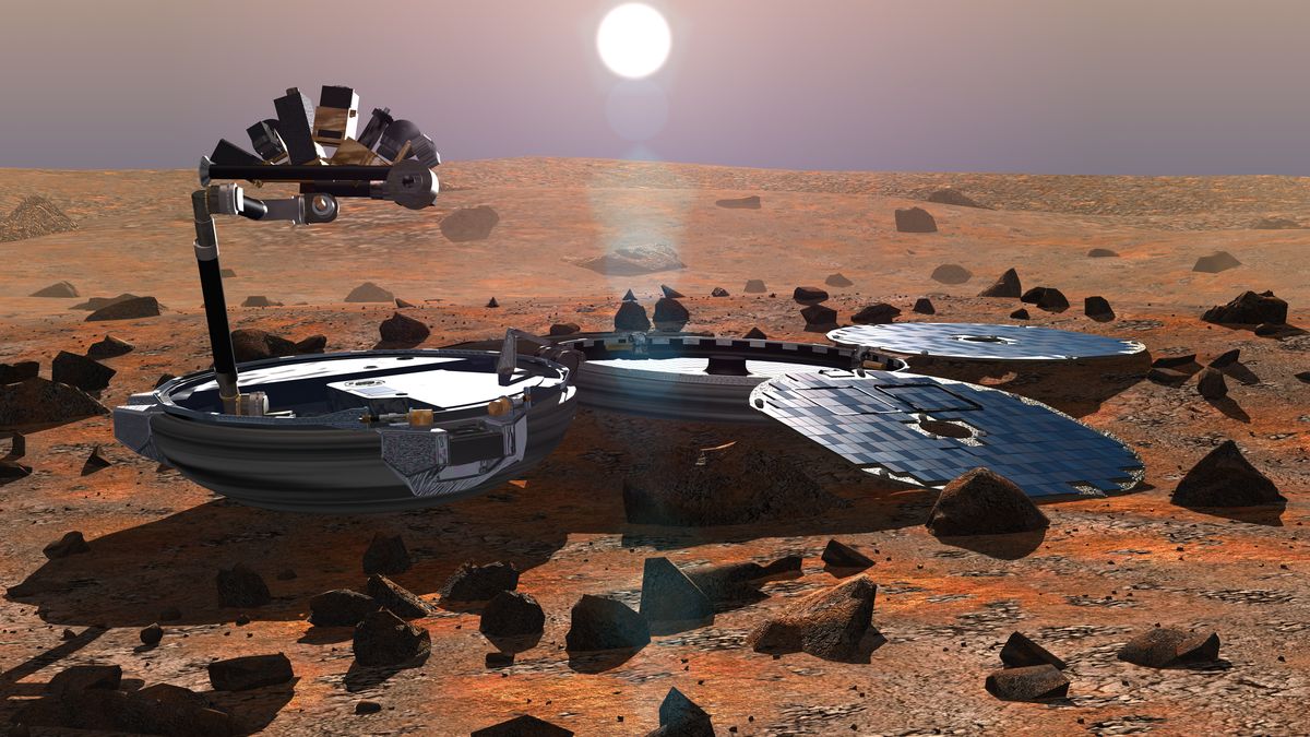 La NASA encuentra en Marte una sonda perdida por la ESA hace 11 años