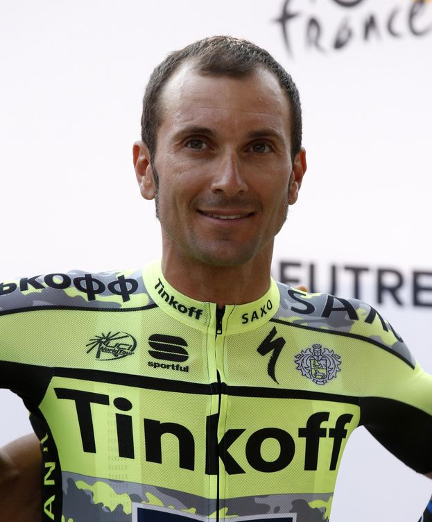 Foto: Tinkoff-saxo rider ivan basso of italy poses during the tour de france cycling race presentation in utrecht