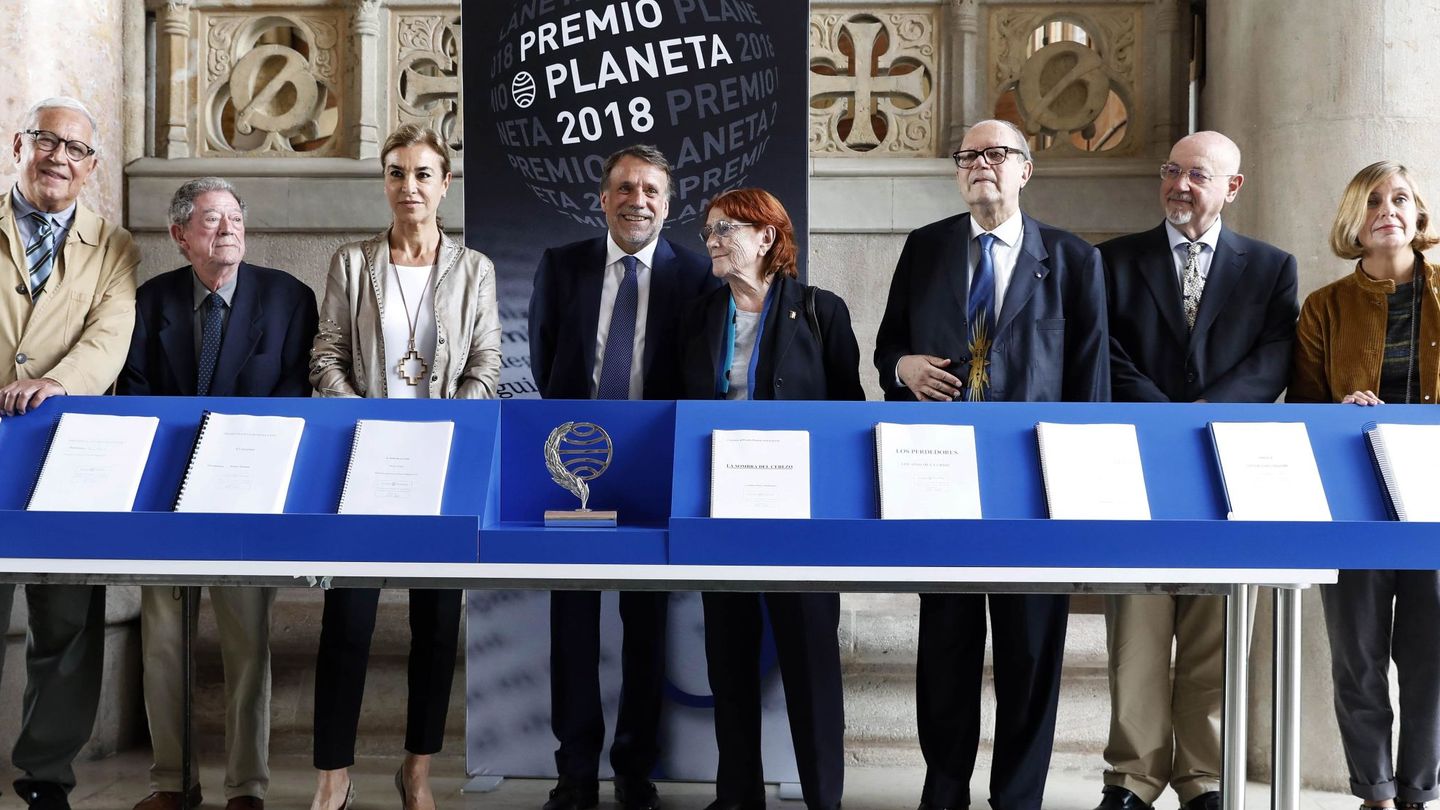 El jurado del Premio Planeta. (EFE)  