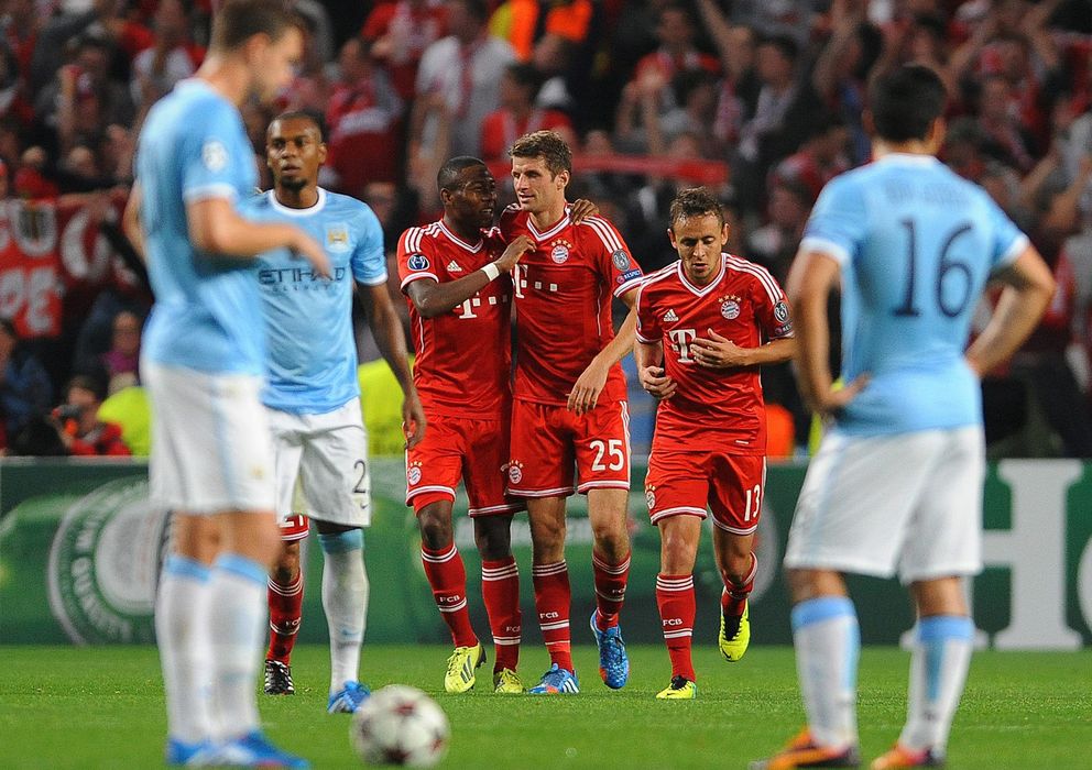 Foto: El Bayern de Múnich dio una lección de autoridad ante el Manchester City (Efe).
